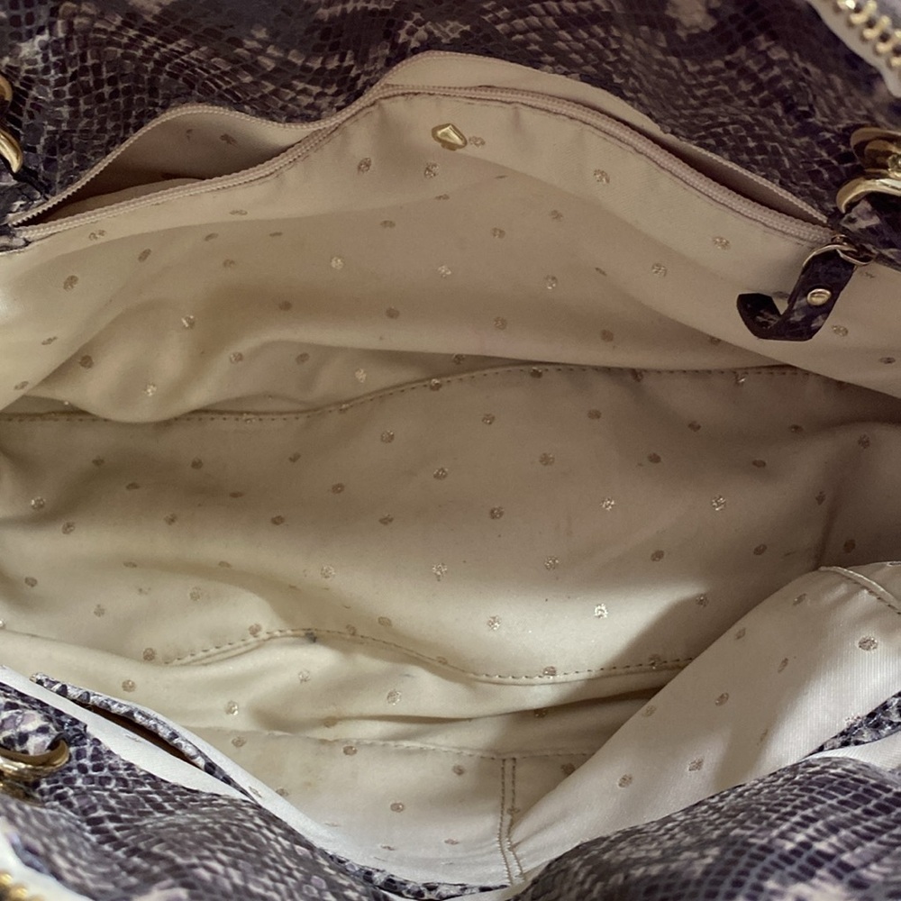 Kate Spade Gold Coast Georgina Snakeskin Quilted Chain Strap - Picture 8 of 14